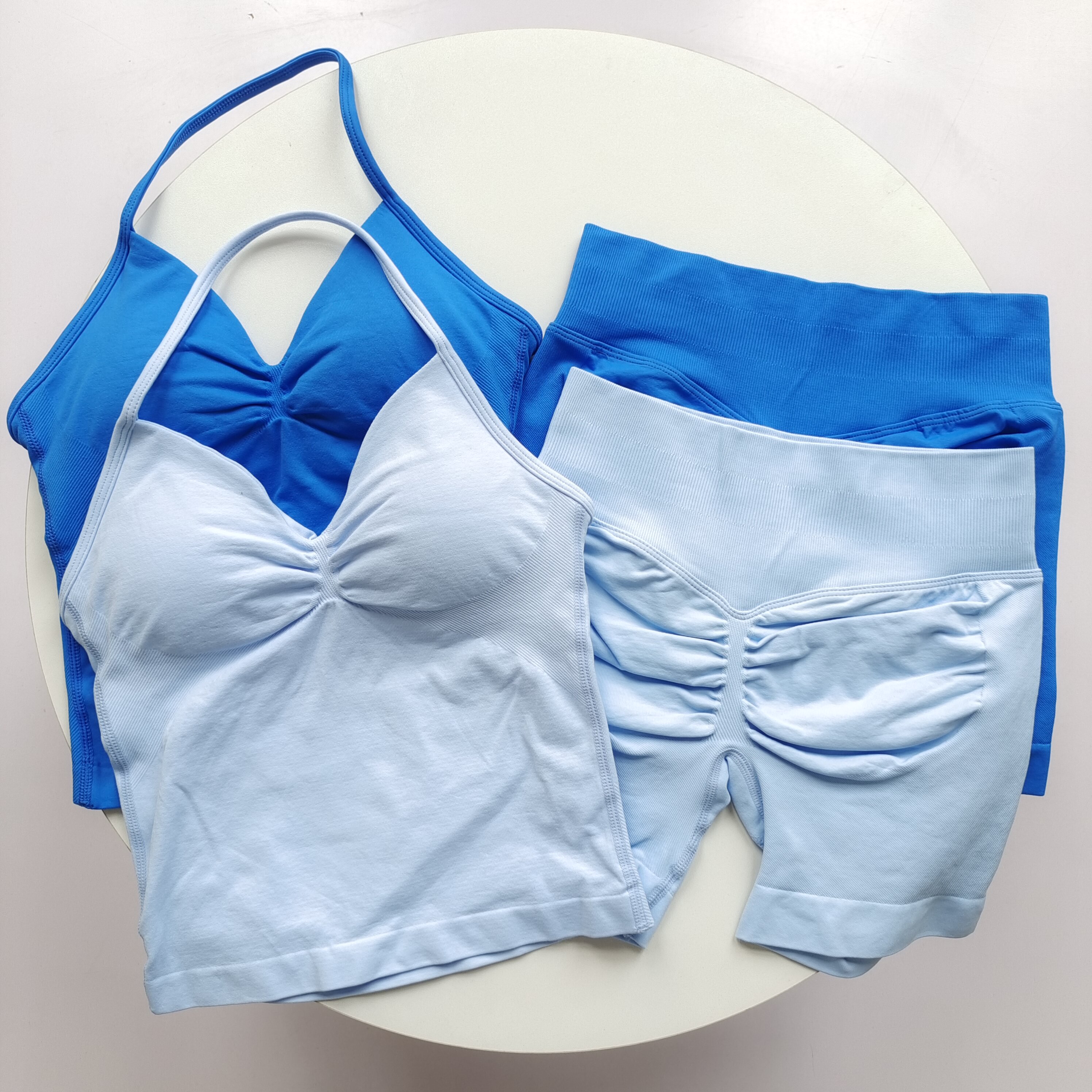 Suspender Tank Top - Summer Yoga Two-Piece Set for Women,