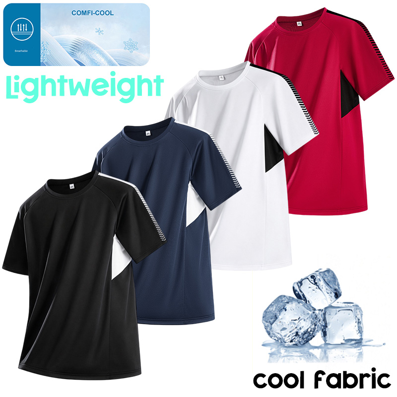 T Shirt Tight Fit - Men's Quick Dry Gym Running T-Shirt