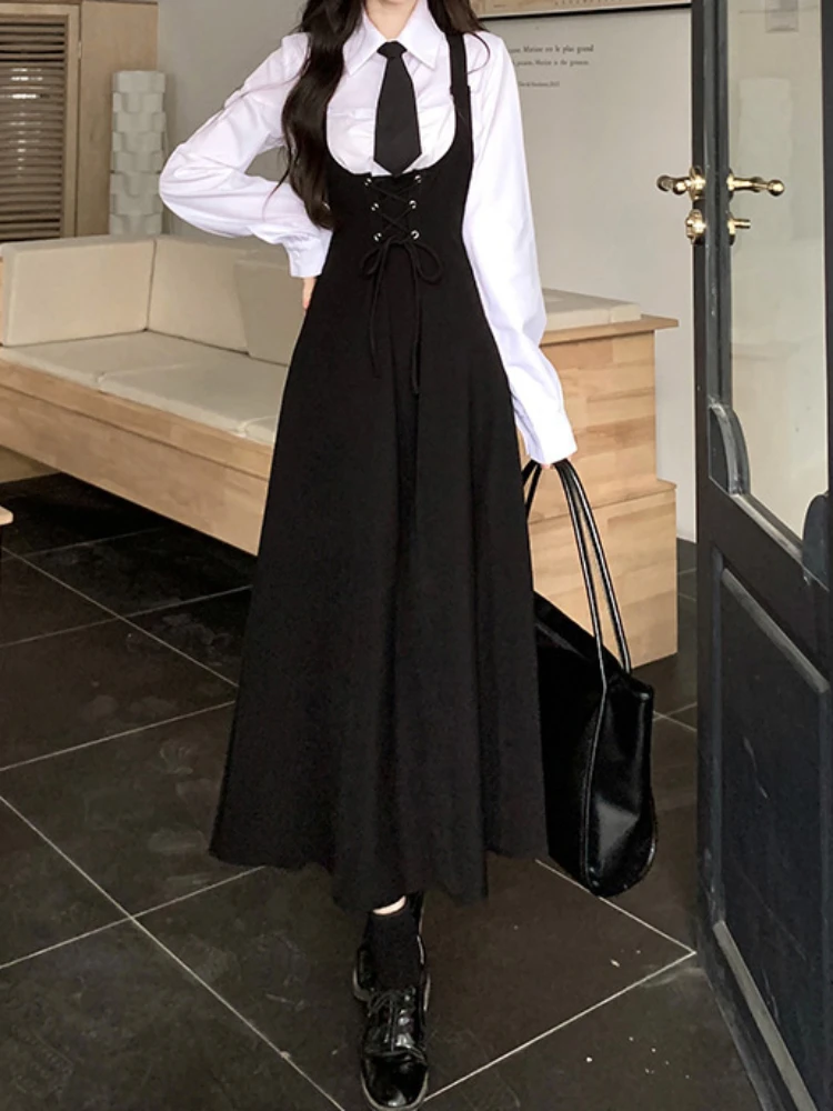 Sleeveless Undershirt - Chic Elegant Dress Sets Women Fashion