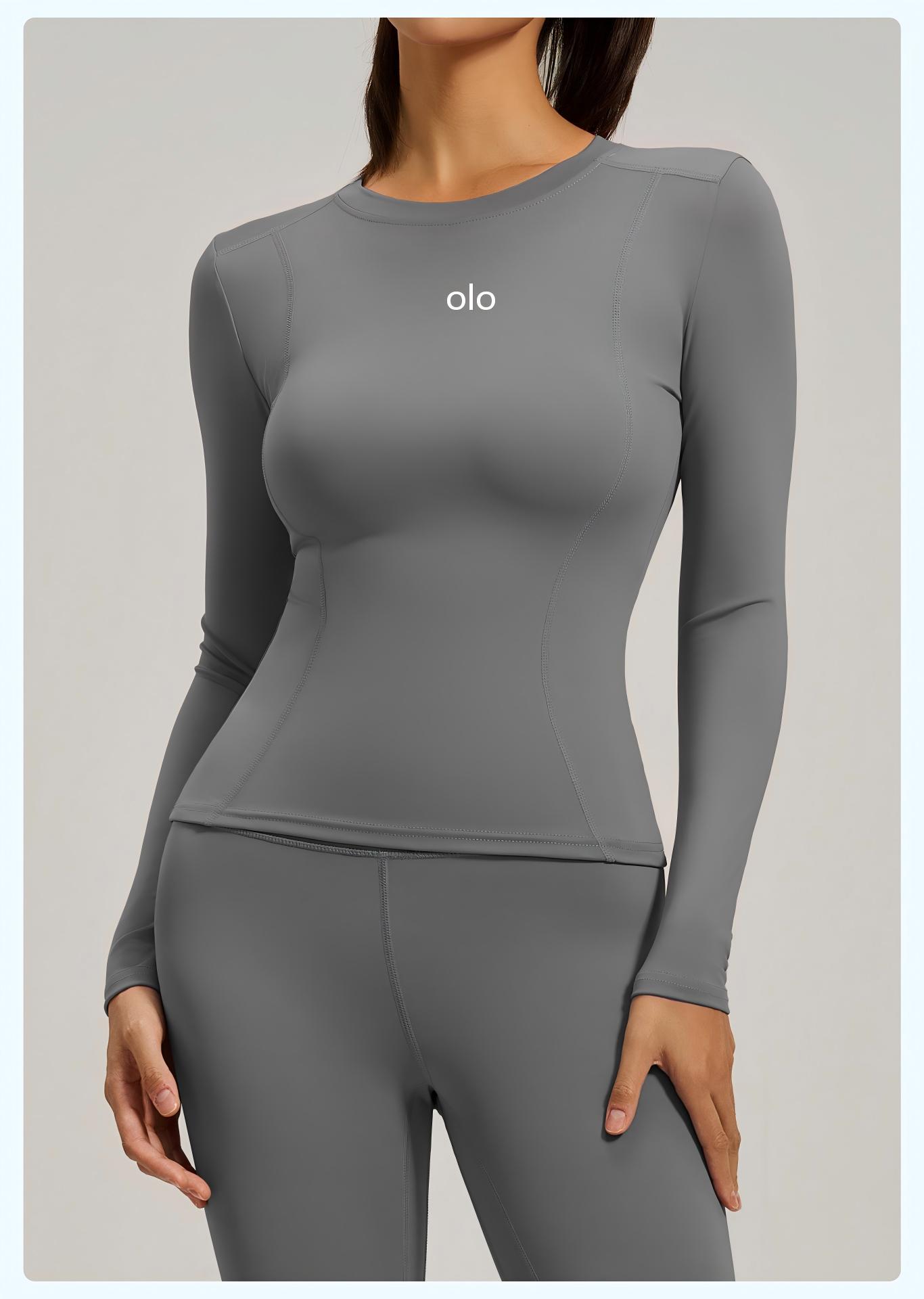 Women's round-neck fitted tigh - T Shirt Tight Fit ulasan dan harga