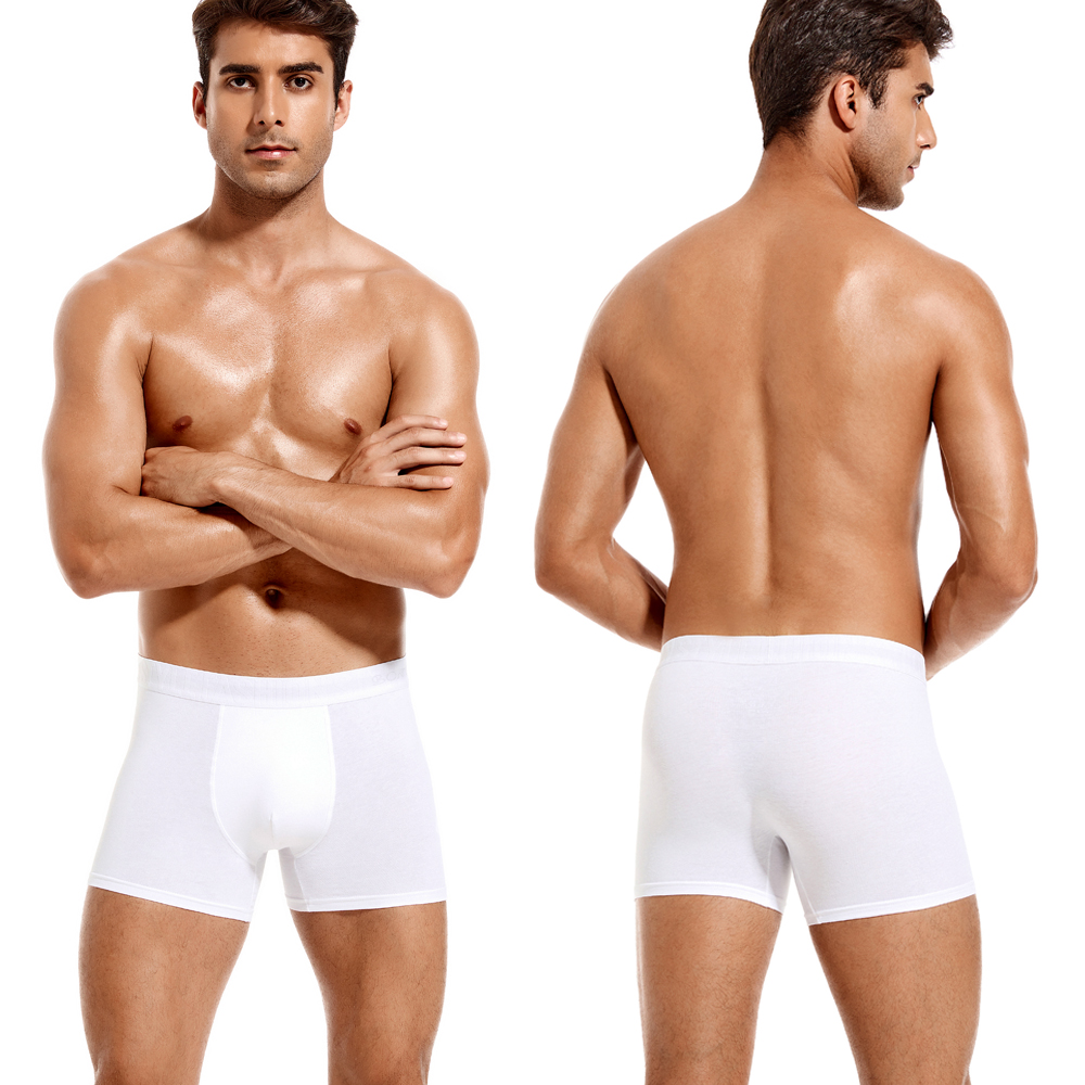 6pcs White Men Panties Cotton  - Multi Pack Underwear ulasan dan harga