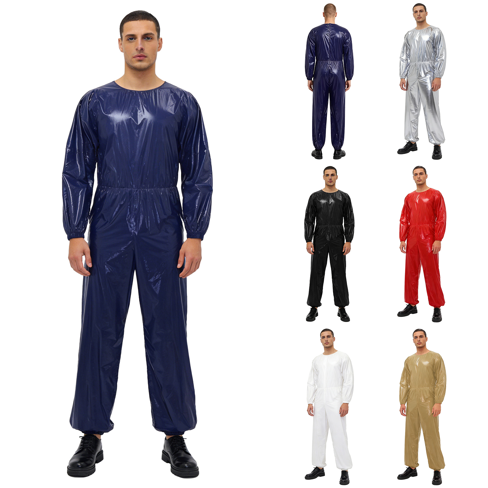 Adult Unisex Sauna Suit Shiny  - Compression Long Pant ulasan dan harga