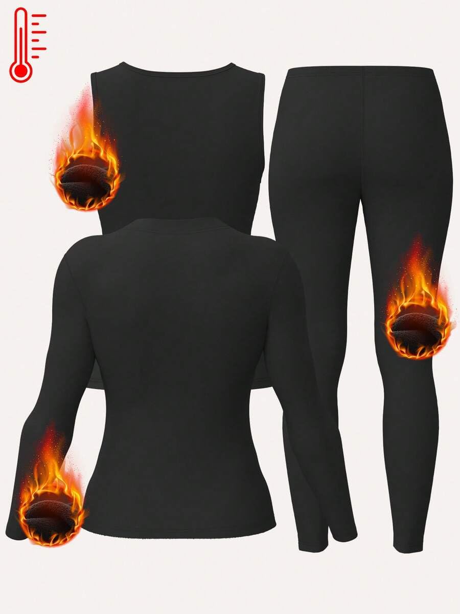 3pcs Women's Thermal Lined The - Quick Dry Underwear ulasan dan harga