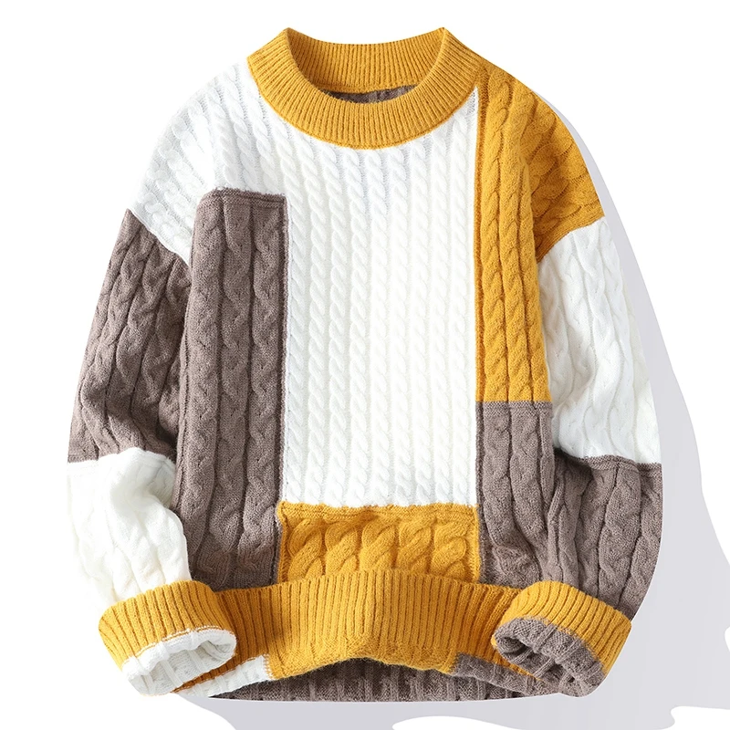 Color Block Sweater for Man Ch - Thermal Long John ulasan dan harga