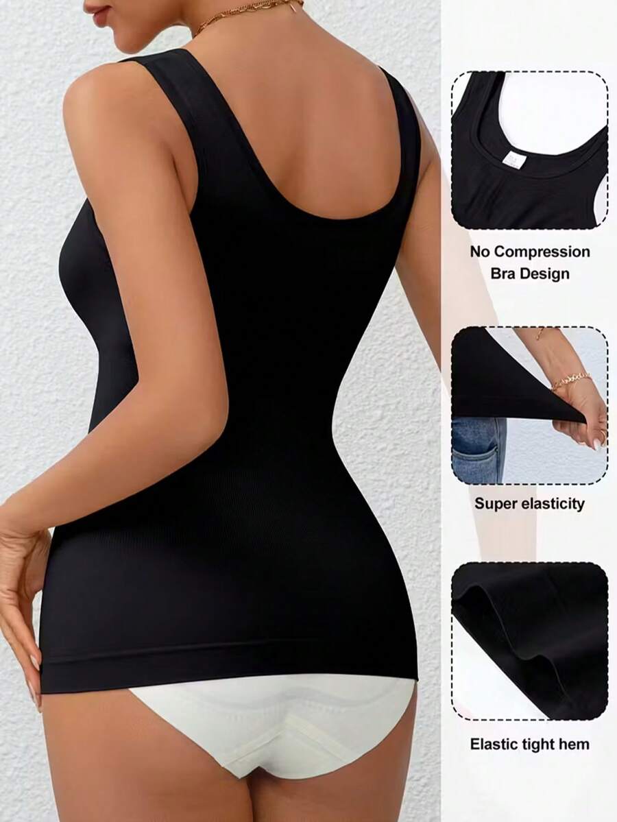 Women Seamless Compression Cam - Sleeveless Undershirt ulasan dan harga