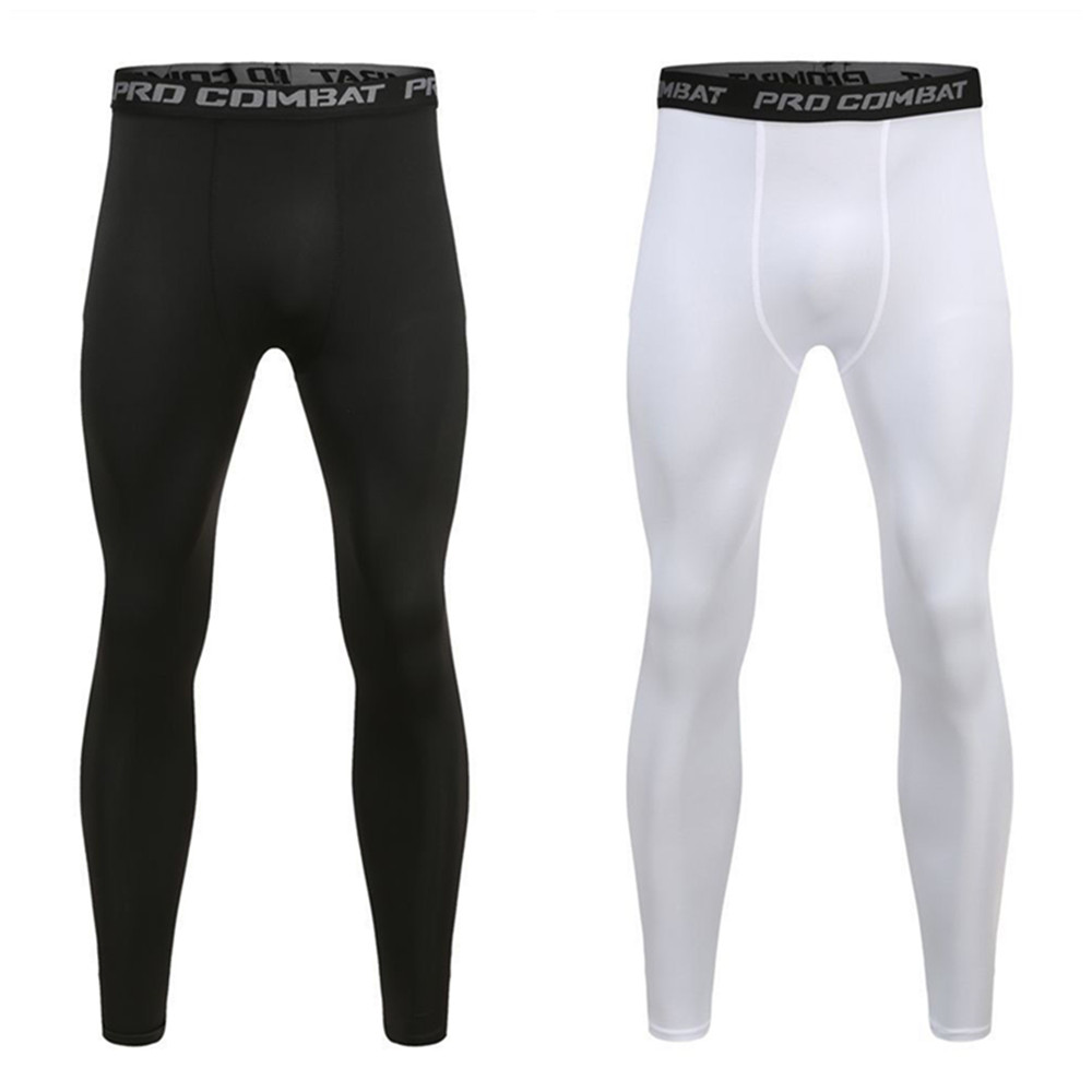 Men Gym Sportswear Muscle Body - Compression Long Pant ulasan dan harga