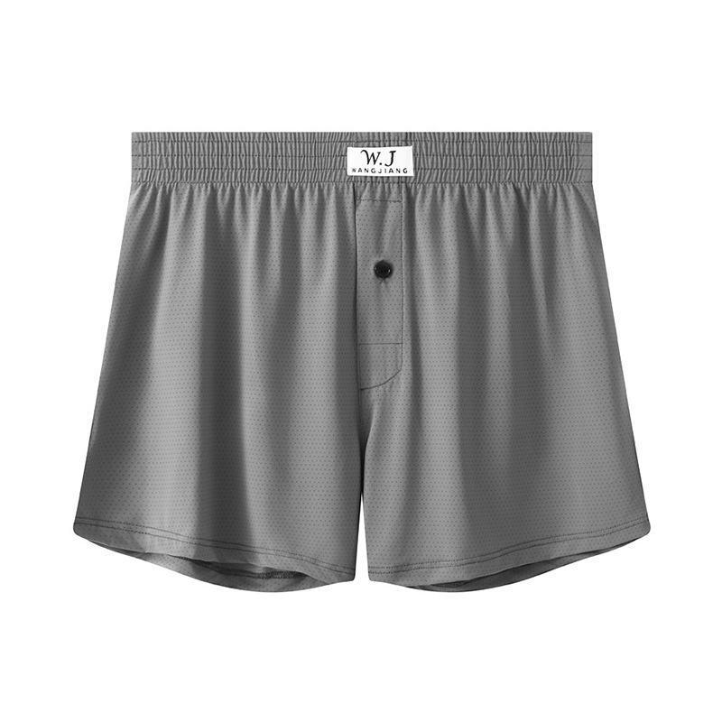 Men's Ice Silk Mesh Boxer Shor - Mesh Sport Boxer ulasan dan harga
