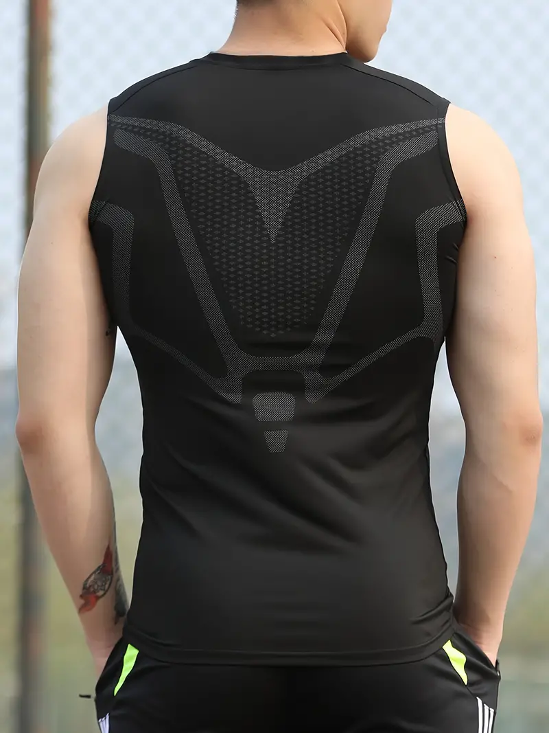 Men's Tight Vest Compression S - T Shirt Tight Fit ulasan dan harga
