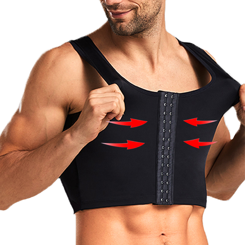 Men's Compression Corset Vest  - Sleeveless Undershirt ulasan dan harga