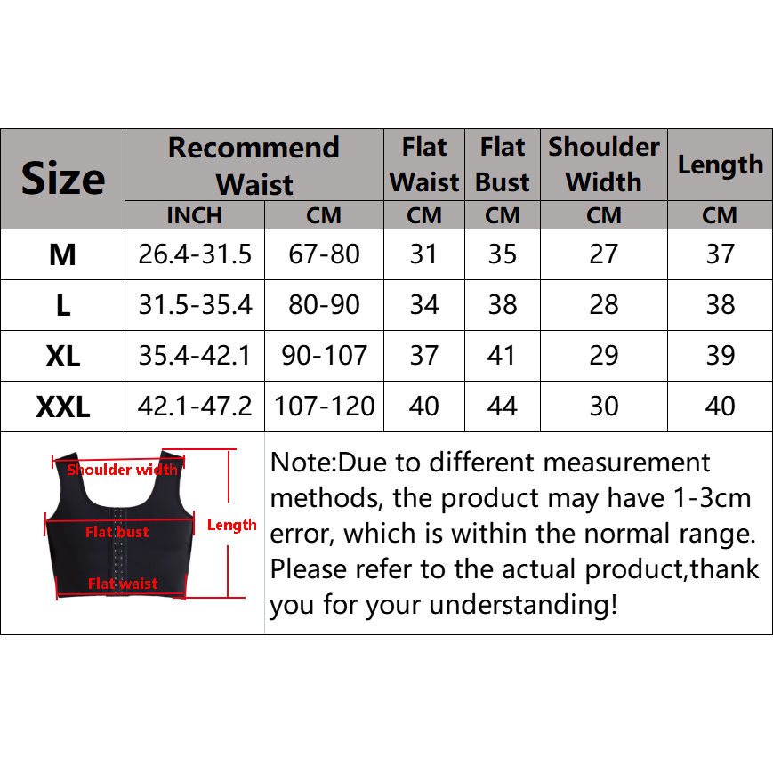 Men's Compression Corset Vest  - Sleeveless Undershirt ulasan dan harga