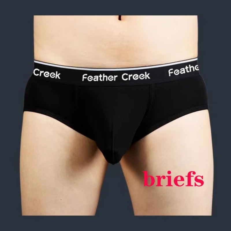 Mens Sexy Large Pouch Underwea - Boxer Brief Pack Cotton ulasan dan harga