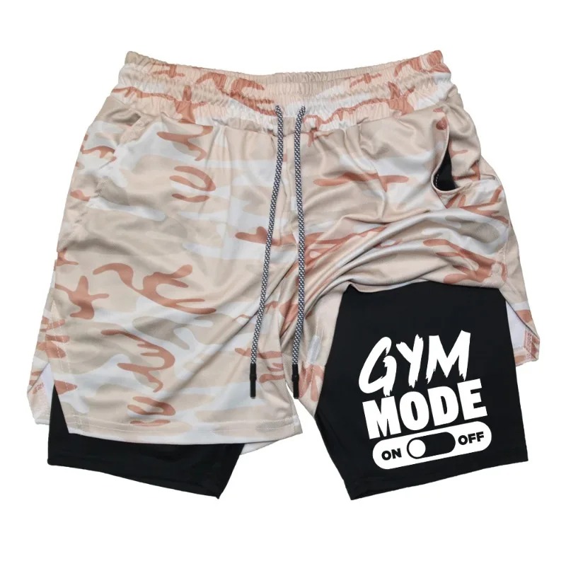 Men's 2-in-1 Fitness Short Ela - Compression Shorts Athletes ulasan dan harga