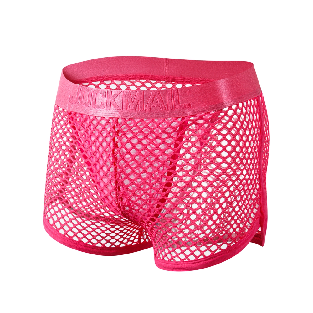 Men Underwear Boxer Thong 2 in - Mesh Sport Boxer ulasan dan harga
