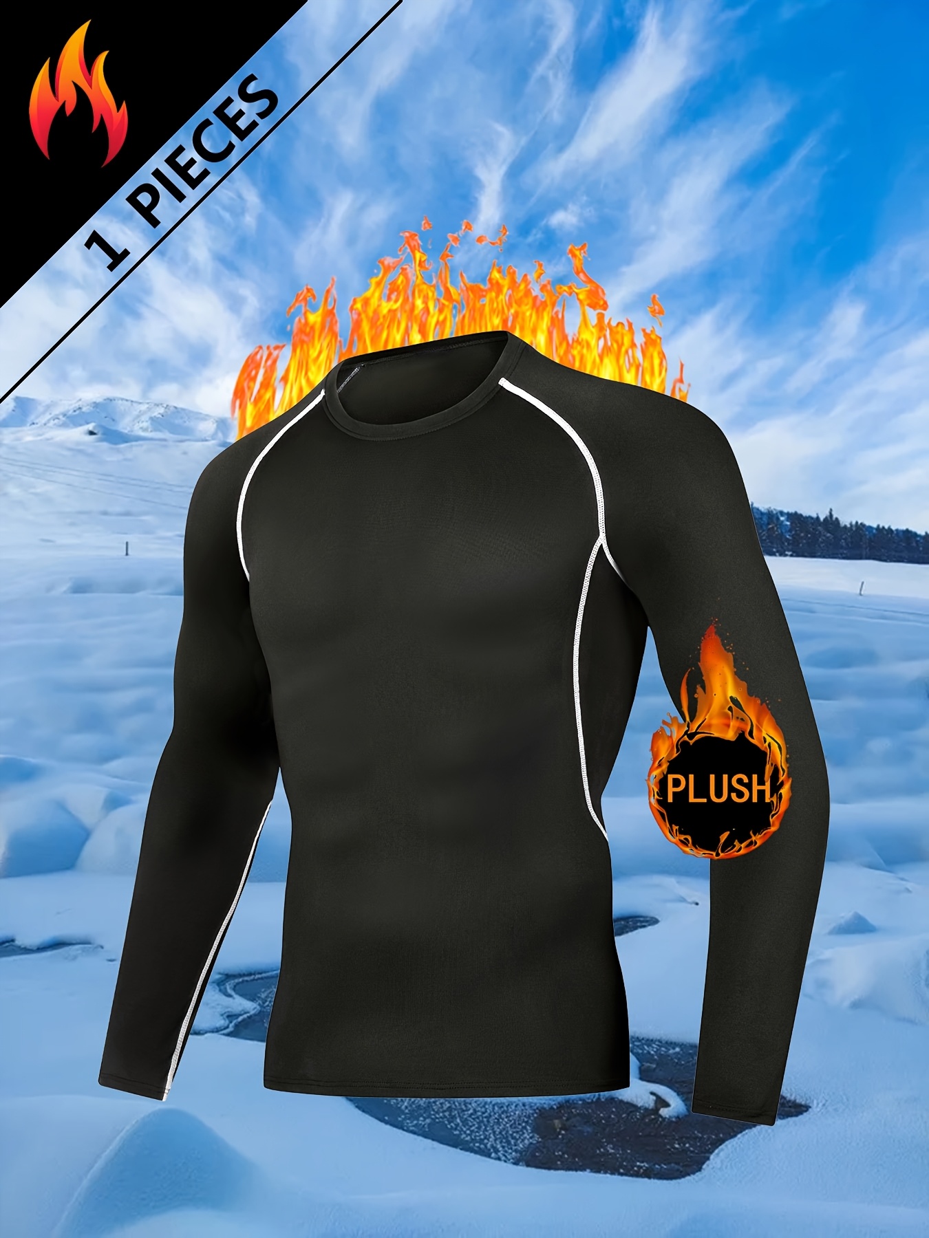 Men's Thermal Fitness Underwea - Thermal Long John ulasan dan harga