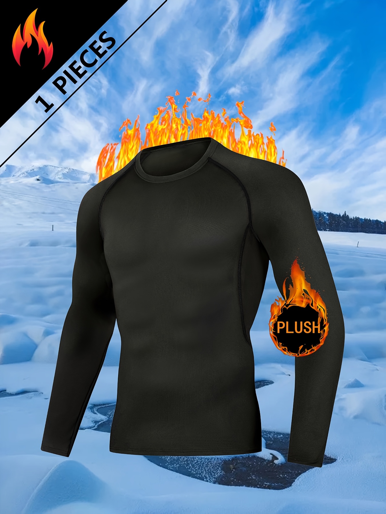 Men's Thermal Fitness Underwea - Thermal Long John ulasan dan harga