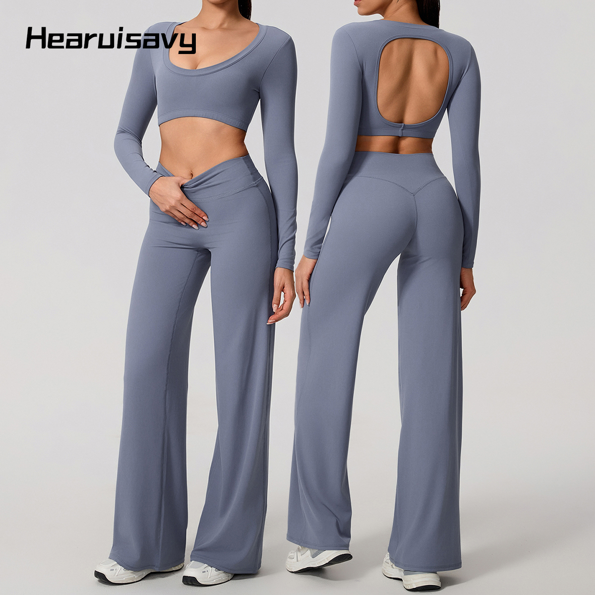 Hearuisavy Sports Set 2Pcs Wom - Compression Long Pant ulasan dan harga