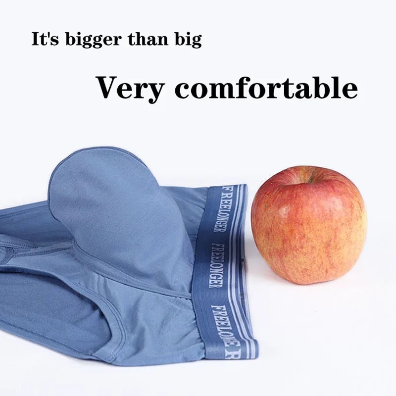 Mens Low Rise Large Pouch Unde - Boxer Brief Pack Cotton ulasan dan harga