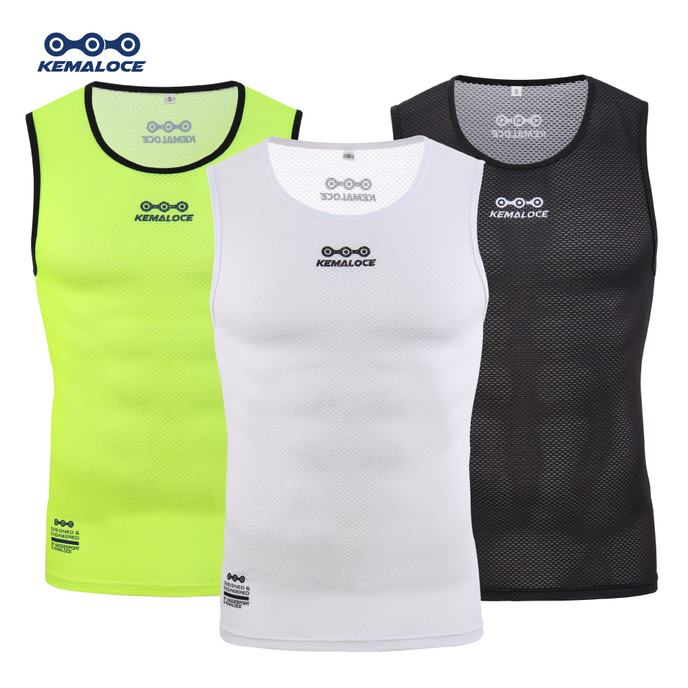 KEMALOCE Cycling Base Layer Sl - Sleeveless Undershirt ulasan dan harga