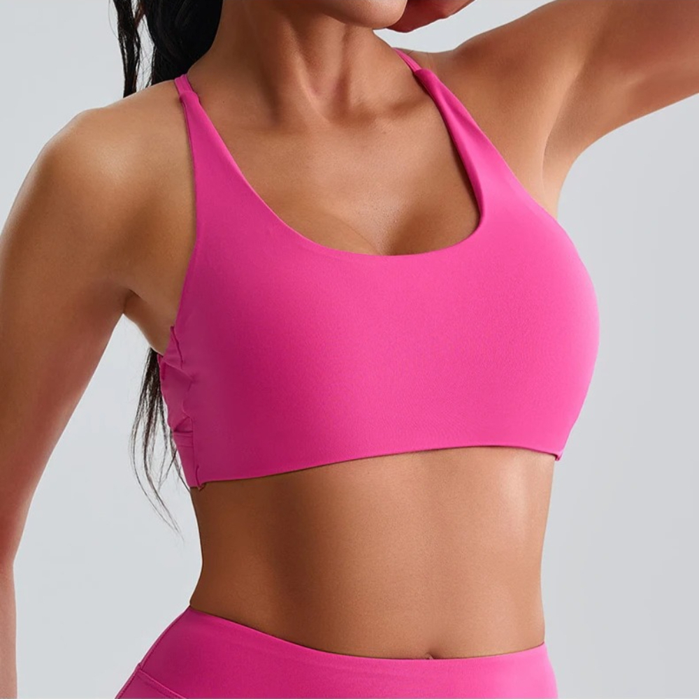 Women Impact Halter Sports Bra - Quick Dry Underwear ulasan dan harga