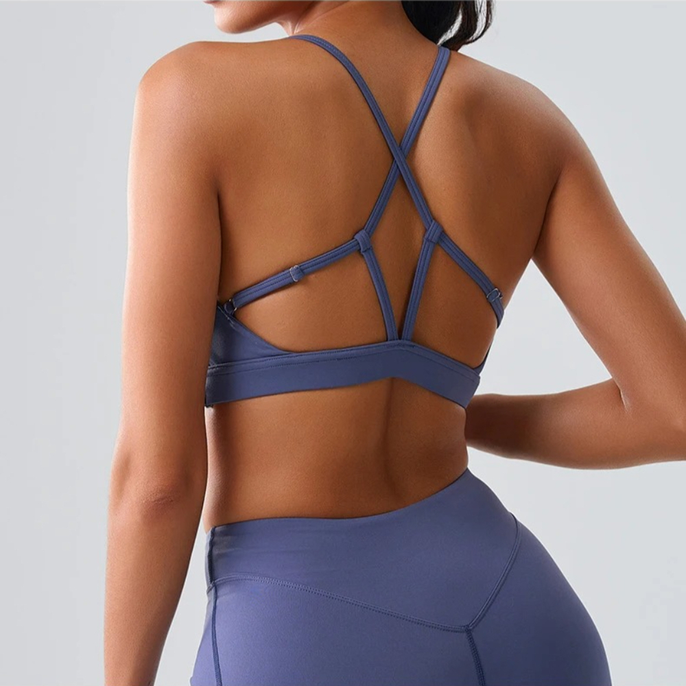 Women Impact Halter Sports Bra - Quick Dry Underwear ulasan dan harga