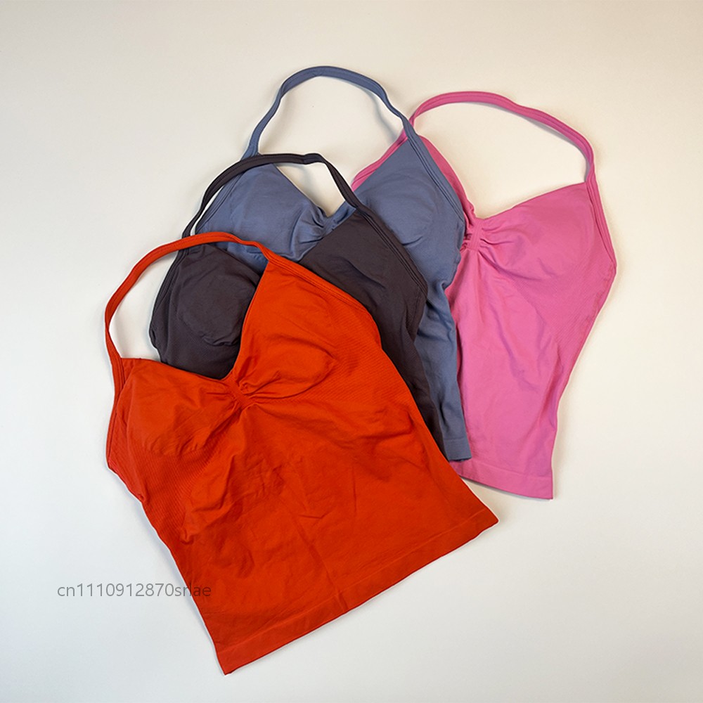 Women's Seamless Halter Strapp - Suspender Tank Top ulasan dan harga