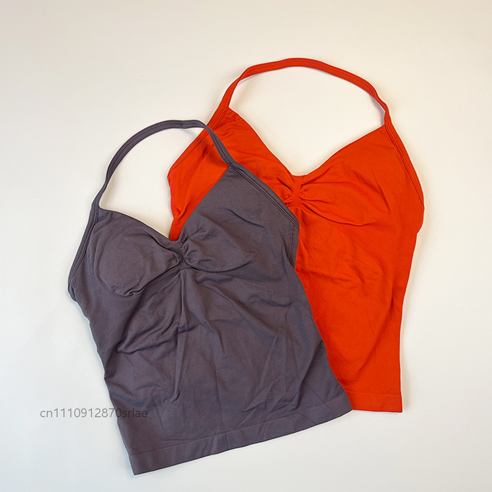 Women's Seamless Halter Strapp - Suspender Tank Top ulasan dan harga