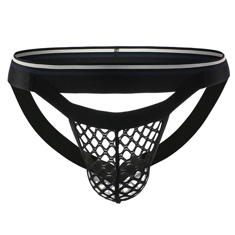 1Pcs/2Pcs Men Hollow Fishnet J - Jockstrap Athletic ulasan dan harga