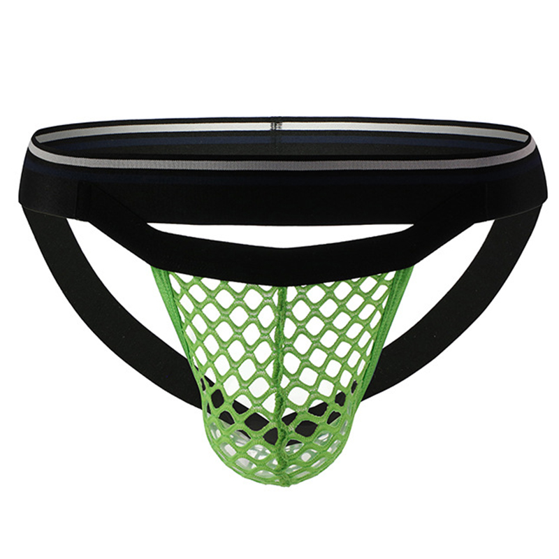 1Pcs/2Pcs Men Hollow Fishnet J - Jockstrap Athletic ulasan dan harga