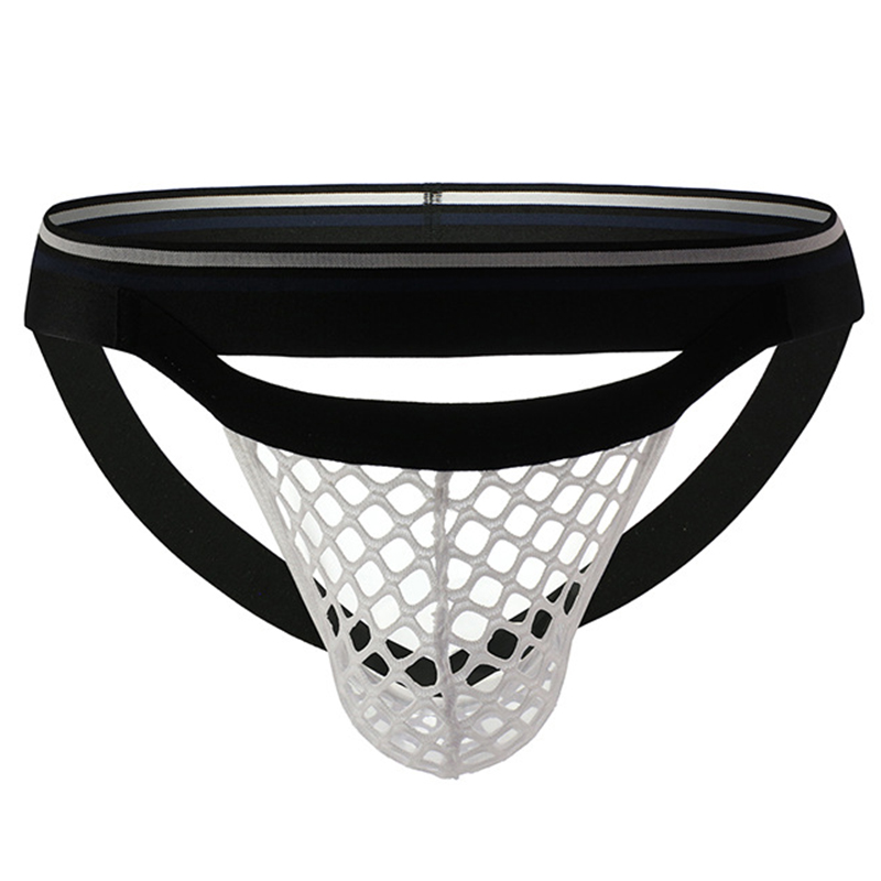 1Pcs/2Pcs Men Hollow Fishnet J - Jockstrap Athletic ulasan dan harga
