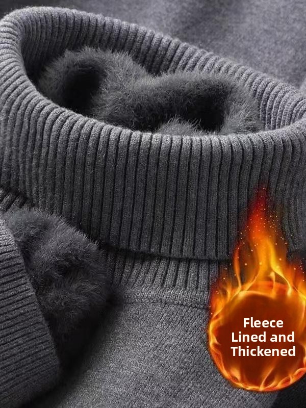 Men's Fleece Lined High Collar - Thermal Long John ulasan dan harga