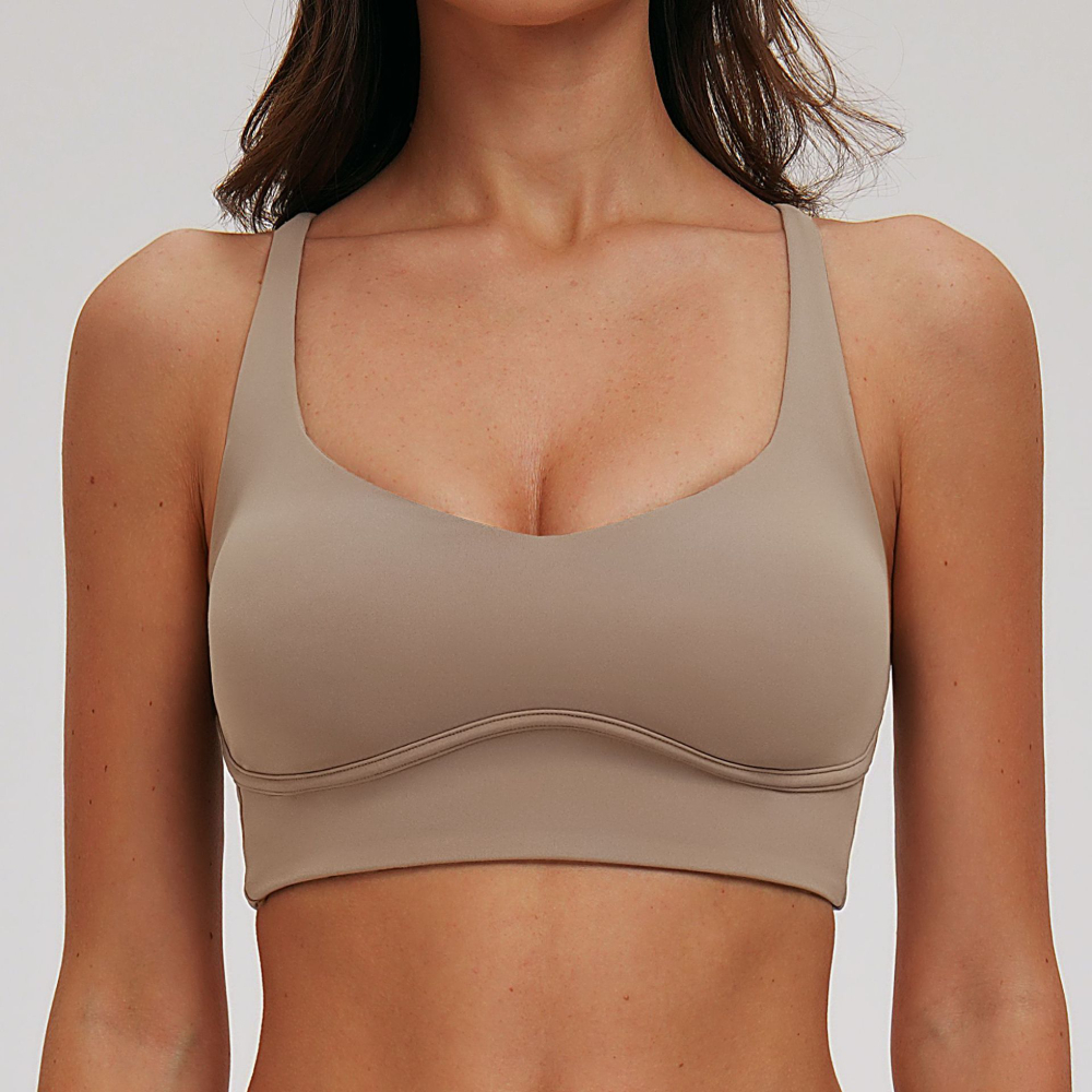Sexy V-neck Sports Bra Yoga Un - Quick Dry Underwear ulasan dan harga