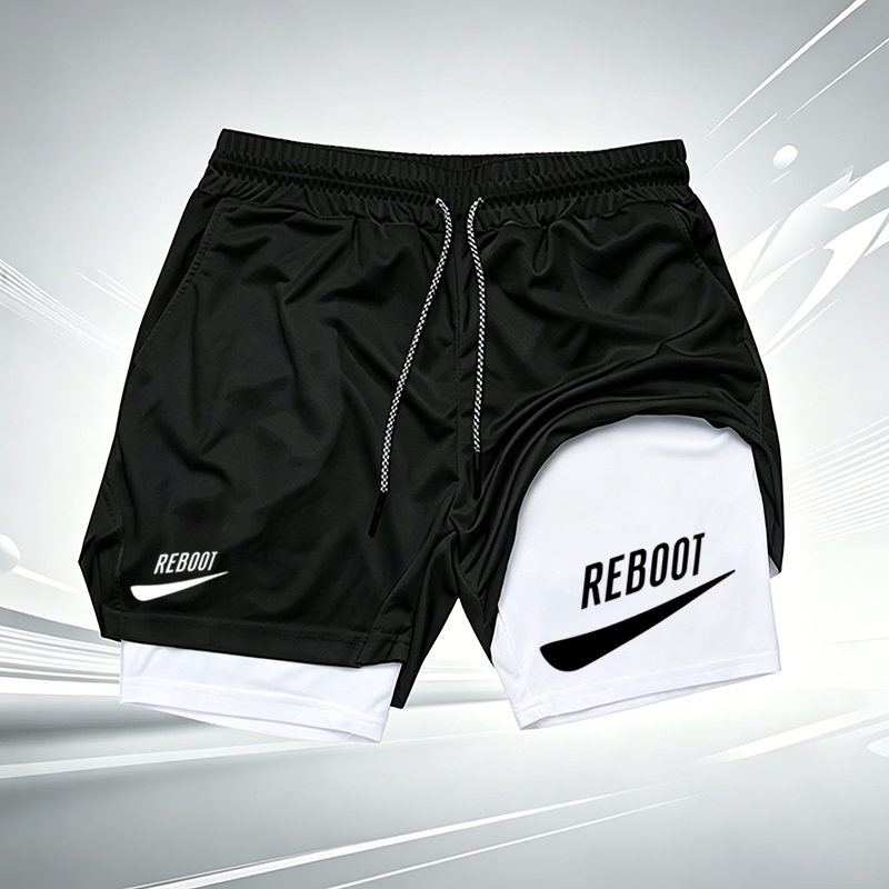 Summer Sport Athletic 2-in-1 R - Compression Shorts Athletes ulasan dan harga