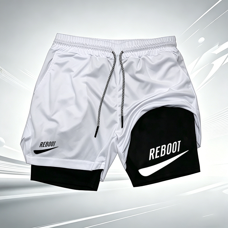 Summer Sport Athletic 2-in-1 R - Compression Shorts Athletes ulasan dan harga