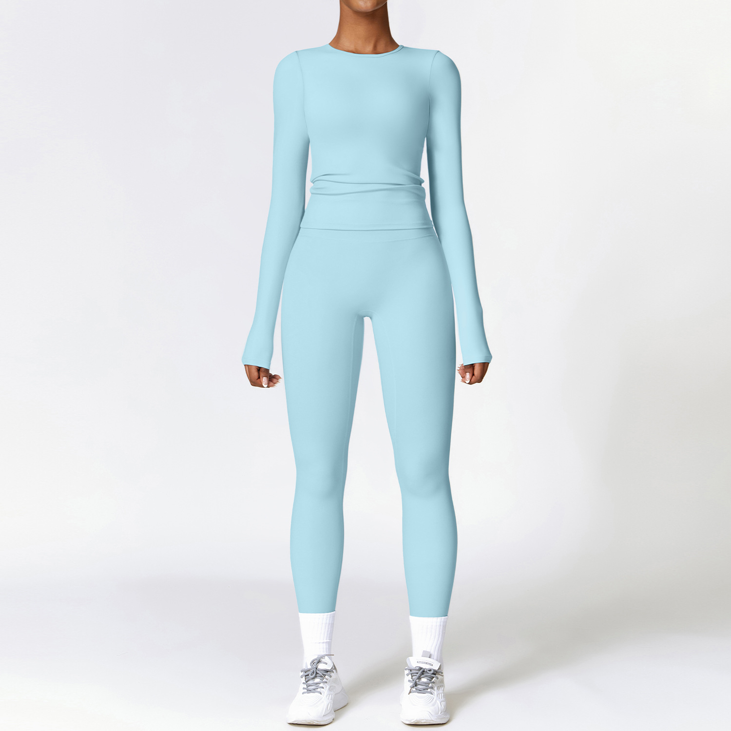 2/3PCS Yoga Set Women Workout  - Compression Long Pant ulasan dan harga