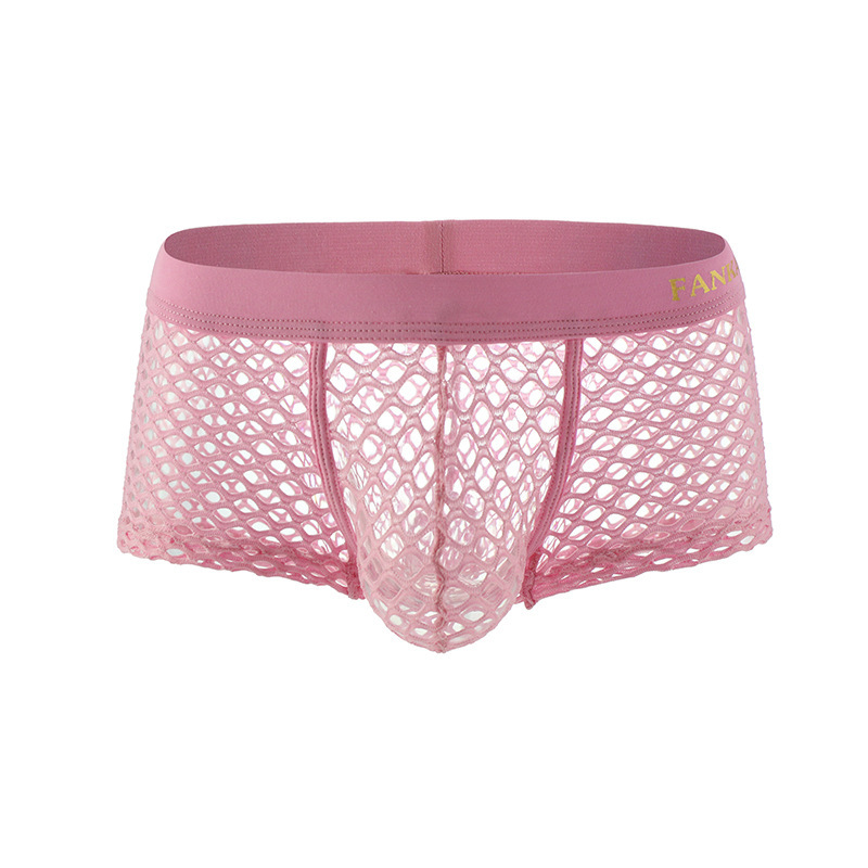 Big Fishnet Mesh Men's Boxer U - Mesh Sport Boxer ulasan dan harga