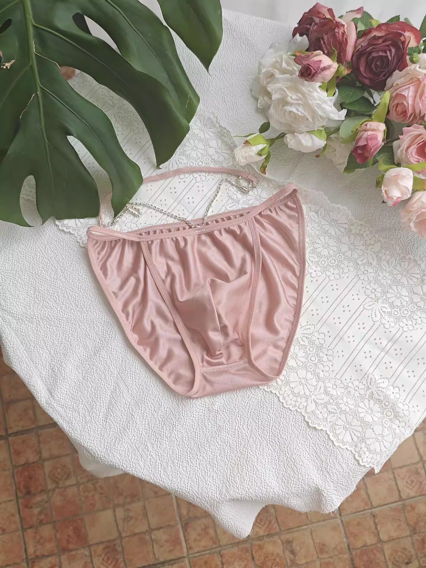 Handmake Man's Satin Sliky Tou - Boxer Brief Pack Cotton ulasan dan harga