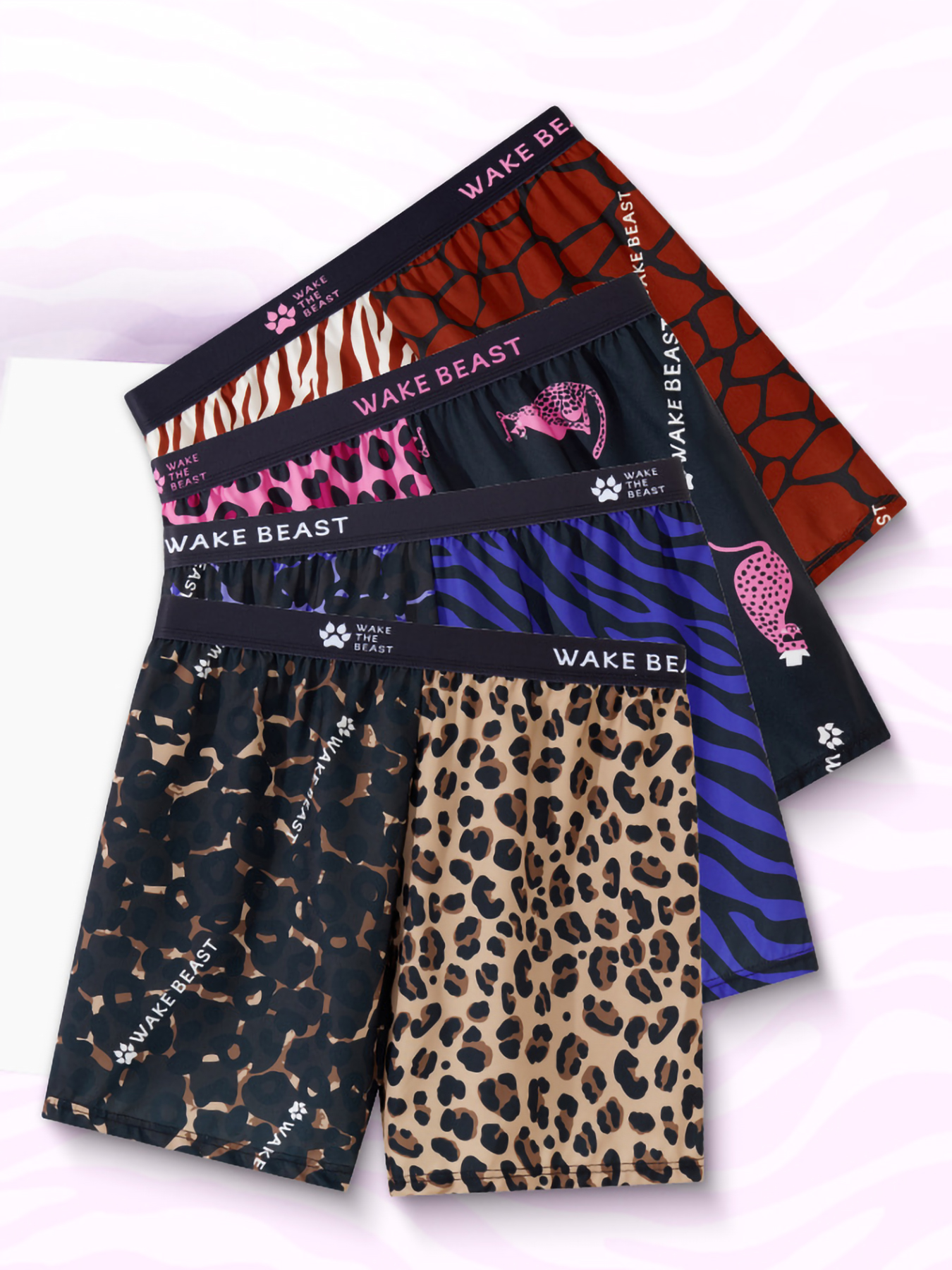 Men's Ice Silk Boxer Briefs, C - Quick Dry Underwear ulasan dan harga