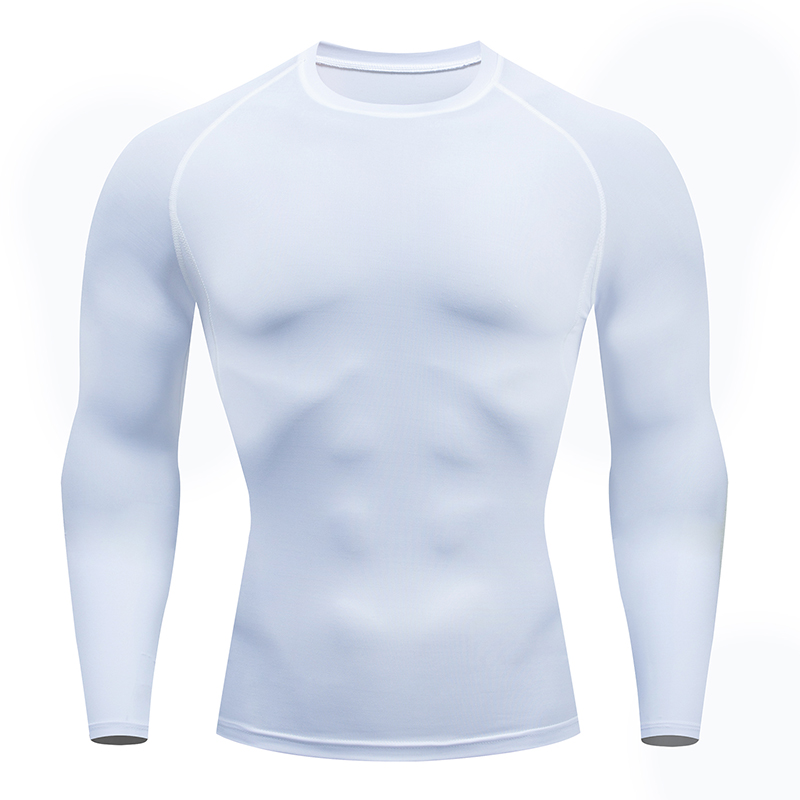 Men Bodybuilding Sports T-Shir - T Shirt Tight Fit ulasan dan harga